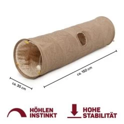 Canadian Cat Company Katzentunnel XXL Mit Kuschelfell Beige -Trixie Store 1bfe10c9a8ffe48be72f23f669a00ba28e57f518 1394215 de DE e2c77ac41c770f9e3554c549cf1a4af7c6ffd59dl9MO1S