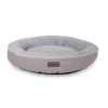 Lionto Rundes Hundebett Grau S