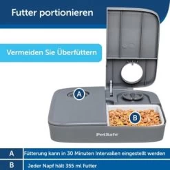 PetSafe Futterautomat Für 2 Mahlzeiten -Trixie Store 63e0ff37432d3d4025eec77dc4fdc68663480c78 649f663b2631b9abb1bb293479ef991c6e5a33fb