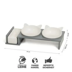 Canadian Cat Company Futterbar Cat Diner Grau/ Weiß -Trixie Store a1749dc749ef9378e1522943219047ad2caf363c 1360972 de DE 16adc71ffe2ce783af8ba45666487ebbf8a915f9ulriEq