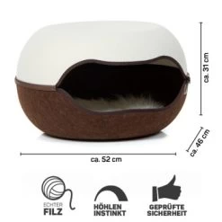 Canadian Cat Company Filz Katzennest 2.0 Weiß -Trixie Store a92e79a6565c50f37bc435bd198c7f82e59b1d32 1412670 de DE 5965926908f899951e9568f9c66ae452daa472ddkNrUrB
