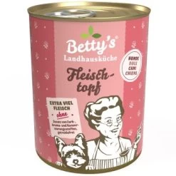 Betty's Landhausküche Fleischtopf (All Meat) 6 X 400g Für Hund