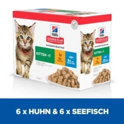 Hill's Science Plan Kitten Multipack Mit Huhn Und Seefisch 12x85 G -Trixie Store e35e003d7953d268e4d7faa01f4ebc88bd9f0d6b 52742211503 3