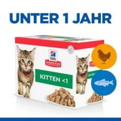 Hill's Science Plan Kitten Multipack Mit Huhn Und Seefisch 12x85 G -Trixie Store f084508d983f7c0facf1c67d65e01dccf42d5a35 52742211503 2